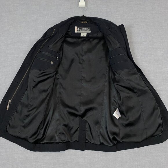Columbia Birding Jacket Women's Small Black Fully Lined - Picture 3 of 13